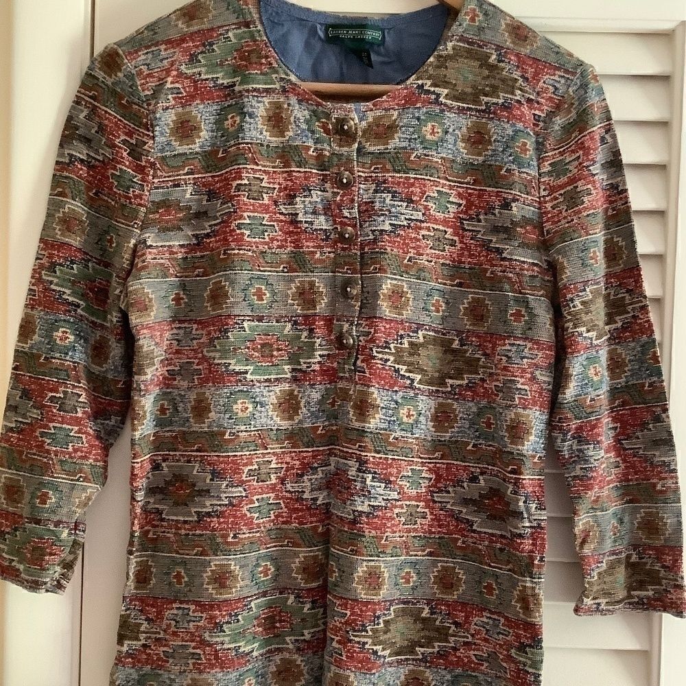 Lauren Jeans Co. 100% Cotton SW Woman Top - US XL​​